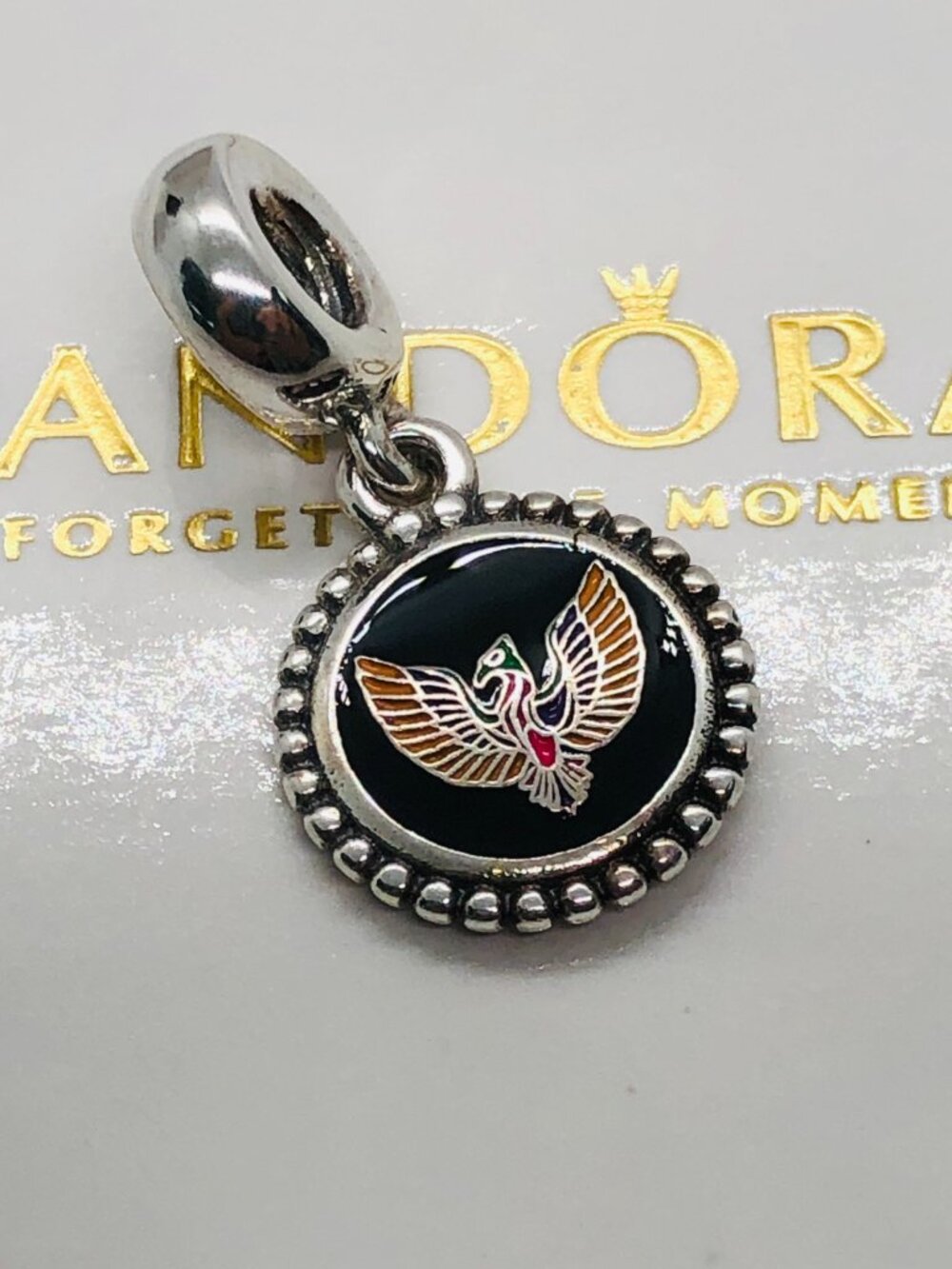 Pandora Colgante Águila de México Exclusive Dangle charm S925 Silver with box